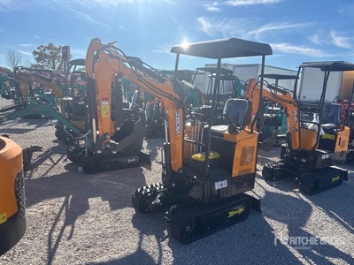 2025 VICSEC VC15J-Y Mini Excavator (Unused)