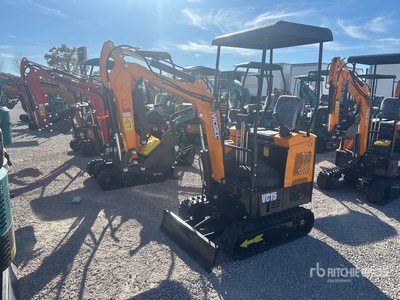 2025 VICSEC VC15J-Y Mini Excavator (Unused)