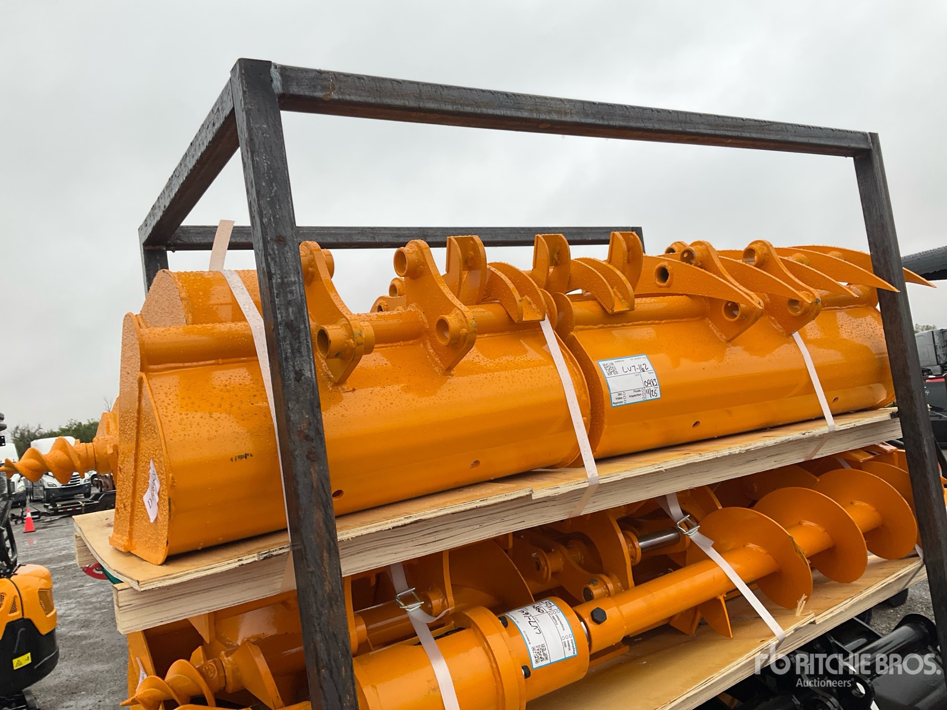 Quantity of (8) 2025 GIYI Mini Excavator Attachment (Unused)