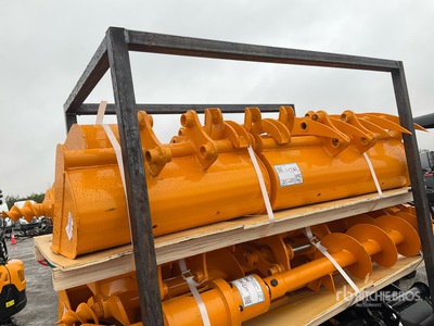 Quantity of (8) 2025 GIYI Mini Excavator Attachment (Unused)
