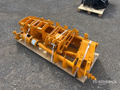 Quantity of (8) 2025 GIYI Mini Excavator Attachments (Unused)