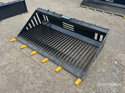 2025 GIYI GY-RB66 66 in Skeleton Skid Steer Bucket (Unused)