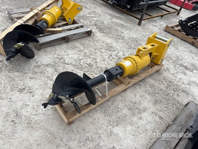 2025 GIYI 12 in Tarière pour pelleteuse - Fits Cat 305 (Unused)
