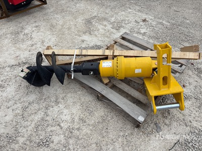 2025 GIYI 12 in Tarière pour pelleteuse - Fits Cat 305 (Unused)