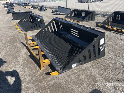 2025 GIYI GY-RB66 66 in Skeleton Skid Steer Bucket (Unused)