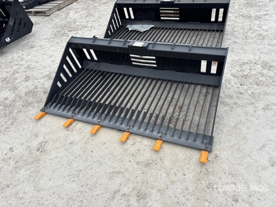 2025 GIYI GY-RB66 Skid Steer Bucket (Unused)
