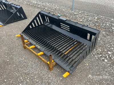 2025 GIYI GY-RB66 66 in Skeleton Skid Steer Bucket (Unused)