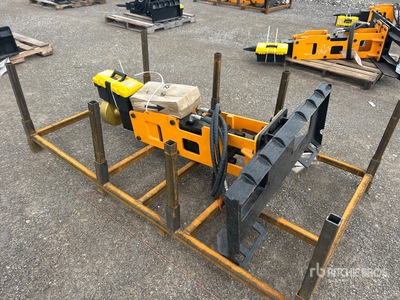 2025 GIYI GY-D680 56 in Skid Steer Post Driver (Unused)