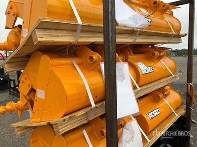 Quantity of (8) 2025 GIYI Mini Excavator Attachment (Unused)
