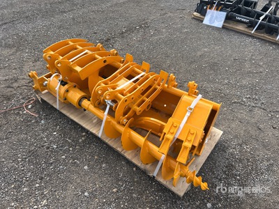 Quantity of (8) 2025 GIYI Mini Excavator Attachments (Unused)