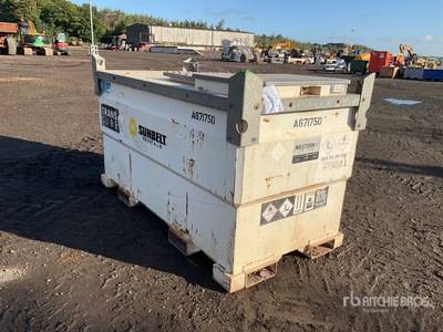 2015 Western 20TCG 2000 L Skid Mounted Steel Diesel Tanque de combustible