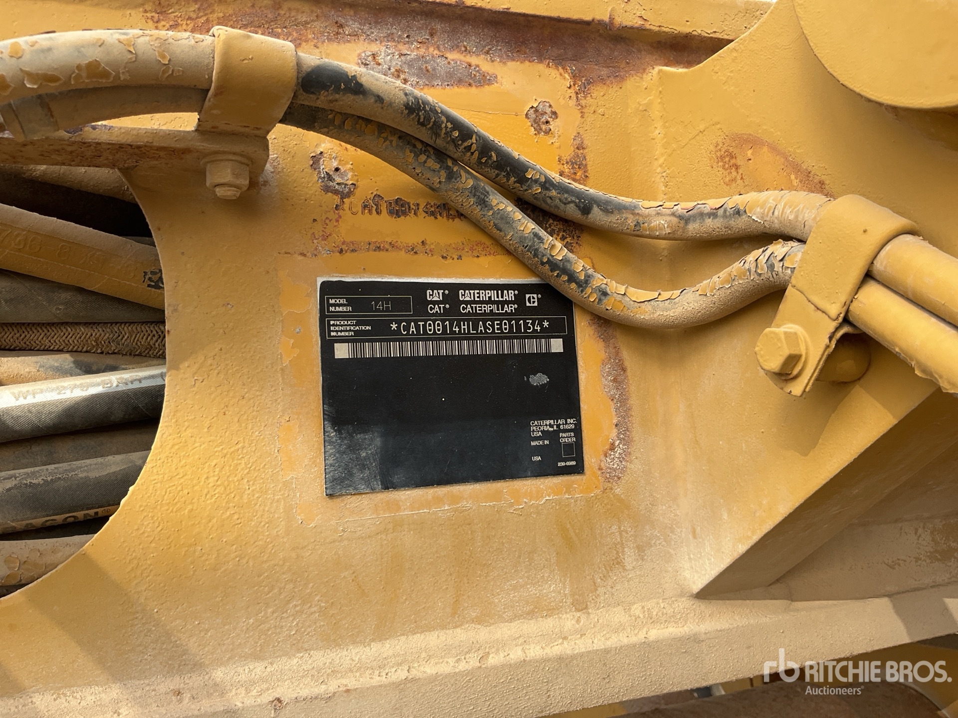 2005 Cat 14H Motolivellatrice