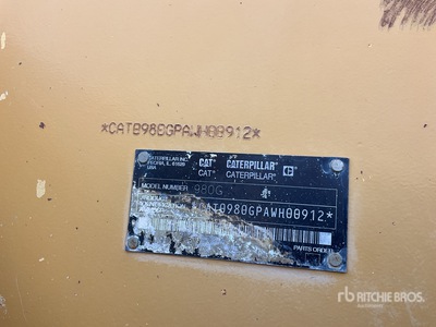 2003 Cat 980G Series II ホイールローダー