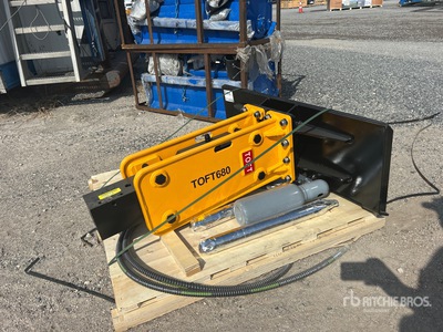 2025 TOFT TOFT680 Skid Steer Breaker (Unused)