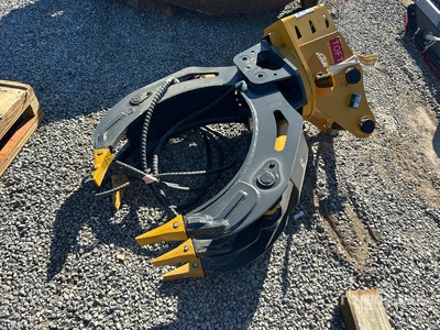 2025 TOFT TOFT04G Rotating Excavator Grapple - Fits Cat 306, 307 (Unused)