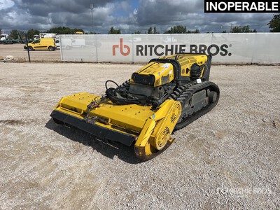 2018 Energreen Robomax Tracked Broyeur Sur Chenilles A Telecommande Mulcher Tractor (Inoperable)