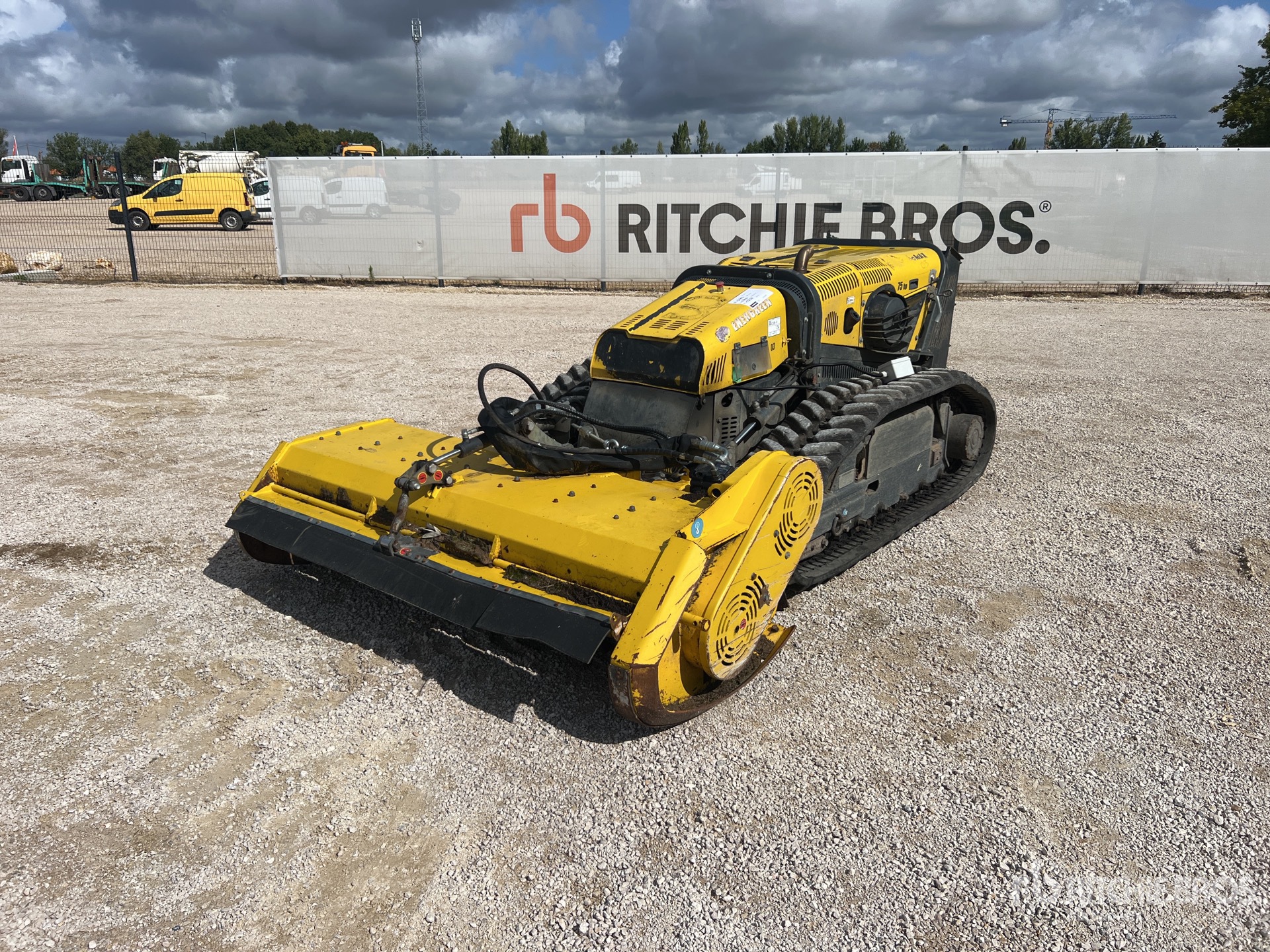 2018 Energreen Robomax Forest 150H Broyeur Sur Chenilles A Telecommande Mulcher Tractor