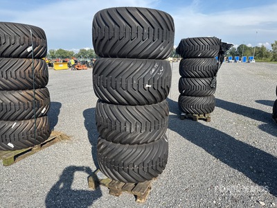 Quantity of (4) 550/45-22.5 16PR Ruedas