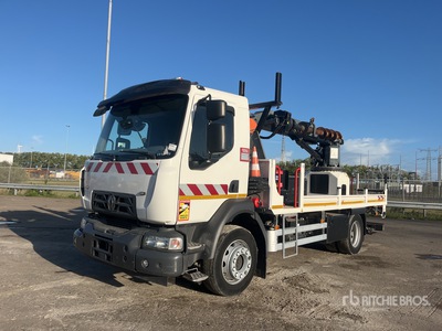 2019 Renault D12 4x2 Camión perforador