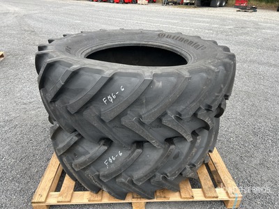 Quantity of (2) Continental AC70G 520/70R34 Équipements pour pneus