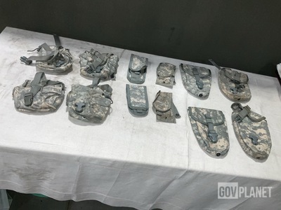 (130) General Purpose Canteen Pouches, (300) M4 Two Mag Pouches & Assorted Items