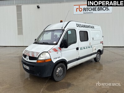 2009 Renault Master DCI100 Vehicule Utilitaire Cargo Van (Inoperable)