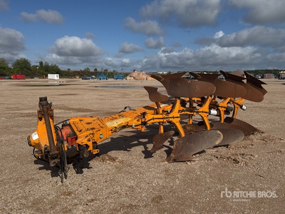 Huard 570 Super  3-Point 4 Bottom Charrue 4 Corps Breaking Plow (Inoperable)