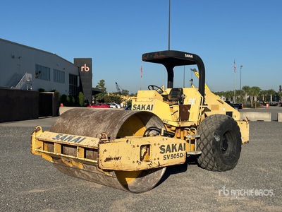 2007 Sakai SV505 Walzenzug mit Glattmantelbandage