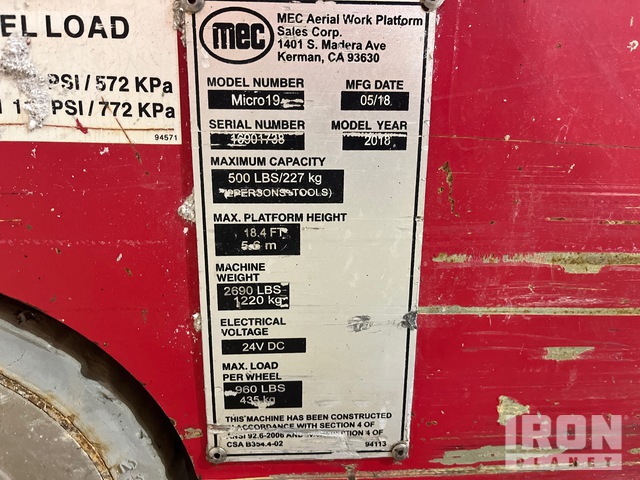 ELEVADOR TIJERA 2018 MEC MICRO19