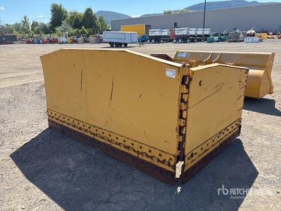 Deslamco Hydraulic Reversing 8 ft - 16 ft Empujador de nieve - Fits Wheel Loader