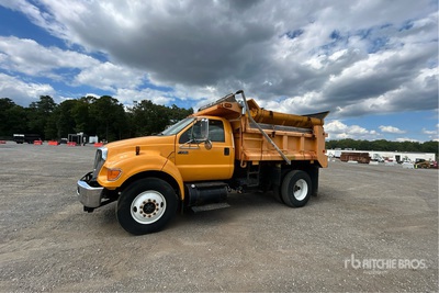 2008 Ford F-750 XL 4x2 Autocarro ribaltabile