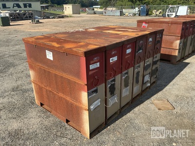 (6) Assorted 30mm Ammunition Storage Containers