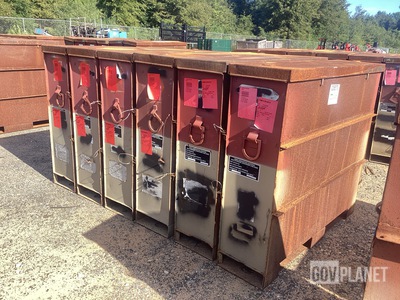 (6) JMC CNU-332/E 30mm Ammunition Storage Containers
