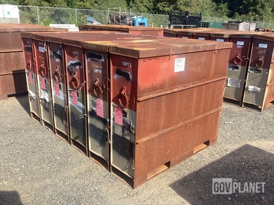 (6) JMC CNU-332A/E 30mm Ammunition Storage Containers
