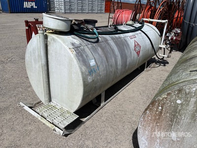UL142 1000 gal Steel Double Walled Réservoir de carburant