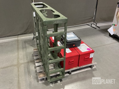 (3) Body & Fender Tool Kits, (1) Small Arms Storage Rack & (1) Tool Box