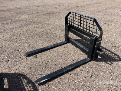 JBX 4000 48 in Skid Steer Forks (Unused)