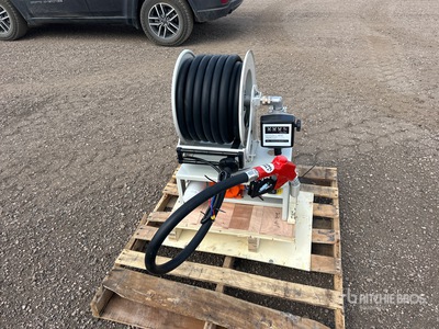 Electric Metered 50 ft Diesel Fuel Reel Articoli da ferramenta e di consumo (Unused)