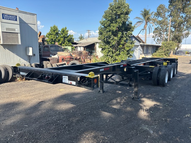 2021 Hyundai VC2530152-AJRS 40 ft Tri/A Container Trailer 2021 Hyundai VC2530152-AJRS 40 ft Tri/A Container Trailer