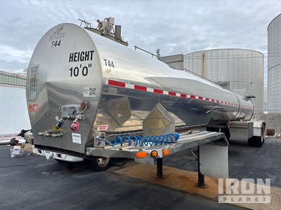 1998 TremCar 4000 gal T/A Acid Tanker Trailer