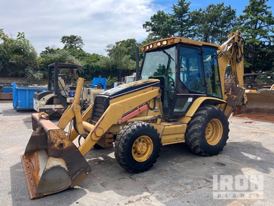 2005 Cat 420D 4x4 Retroexcavadora