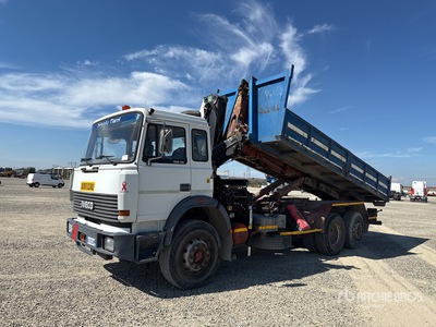 1990 Iveco 190-36 6x2 Roll-Off Truck