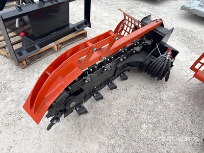 2025 GIYI GY-X39F 39 in Mini Skid Steer Trencher (Unused)
