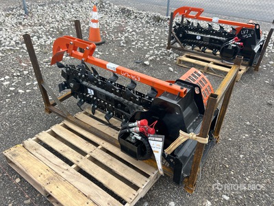 2025 GIYI GY-X39F 24 in Mini Skid Steer Trencher (Unused)