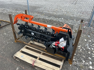 2025 GIYI GY-X39F 24 in Mini Skid Steer Trencher (Unused)