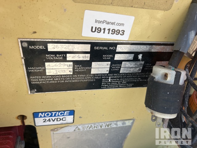 ELEVADOR TIJERA 2017 JLG 2632ES