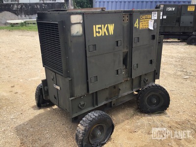 John R Hollingsworth MEP-004A 15kW Generator Set