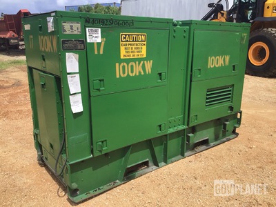 Libby Welding MEP007B 100kW Diesel Engine Generator Set