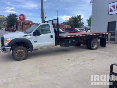 2013 Ford F-550 4x4 Flatbed Dump Truck