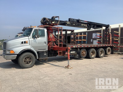 1997 IMT Knuckle Boom on 1997 Sterling LT9513 BT 6x4 Boom Truck